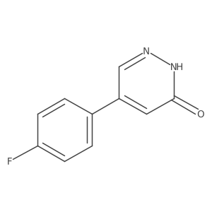 5-(4-Fluorophenyl)pyridazin-3(2H)-one Structure