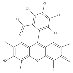Rose bengal I-125结构式