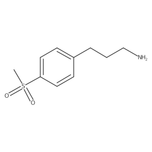3-(4-(Methylsulfonyl)phenyl)propan-1-amine Structure