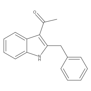 3-Acetyl-2-benzylindole Structure