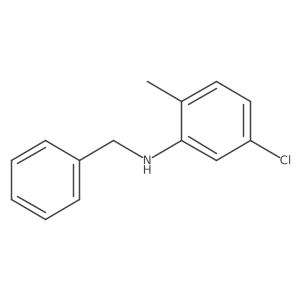 N-Benzyl-5-chloro-2-methylaniline Structure