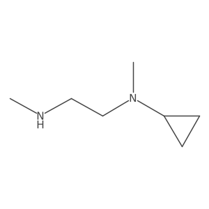 N-methyl-N-[2-(methylamino)ethyl]cyclopropanamine结构式
