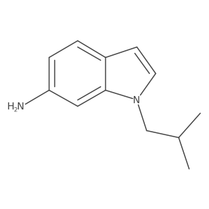 1-(2-methylpropyl)-1H-indol-6-amine结构式