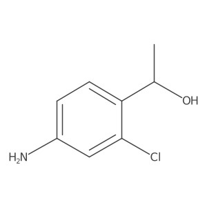 1-(4-Amino-2-chlorophenyl)ethanol结构式