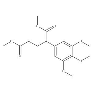 2-(3,4,5-Trimethoxyphenyl)pentanedioic acid dimethyl ester Structure