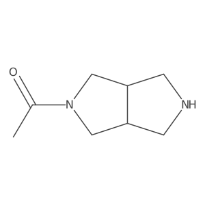 1-{Octahydropyrrolo[3,4-c]pyrrol-2-yl}ethan-1-one Structure