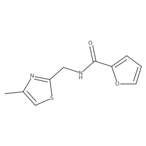 N-((4-Methylthiazol-2-yl)methyl)furan-2-carboxamide Structure