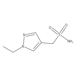 (1-ethyl-1H-pyrazol-4-yl)methanesulfonamide结构式