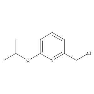 2-(Chloromethyl)-6-(propan-2-yloxy)pyridine Structure