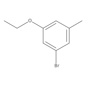 1-Bromo-3-ethoxy-5-methylbenzene结构式