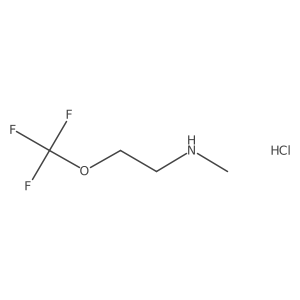 N-Methyl-[2-(trifluoromethoxy)ethyl]amine hydrochloride Structure