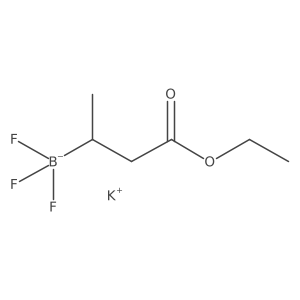 Potassium;(4-ethoxy-4-oxobutan-2-yl)-trifluoroboranuide Structure