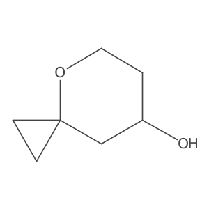 4-Oxaspiro[2.5]octan-7-ol结构式