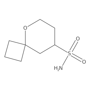 5-Oxaspiro[3.5]nonane-8-sulfonamide结构式