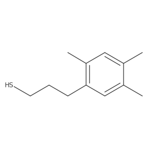 3-(2,4,5-Trimethylphenyl)propane-1-thiol Structure