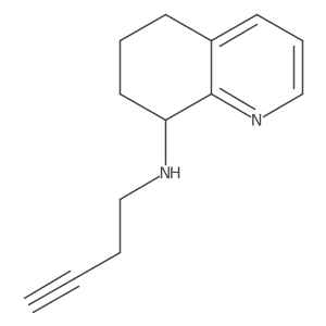 N-(But-3-yn-1-yl)-5,6,7,8-tetrahydroquinolin-8-amine Structure
