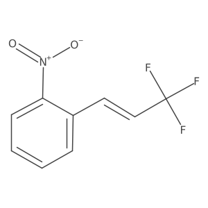 1-Nitro-2-[(E)-3,3,3-trifluoroprop-1-enyl]benzene Structure