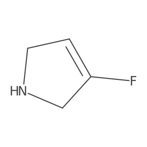 3-fluoro-2,5-dihydro-1H-pyrrole结构式