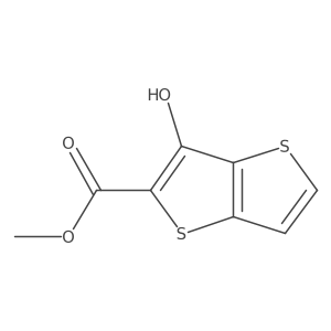 Methyl 3-hydroxythieno[3,2-b]thiophene-2-carboxylate Structure