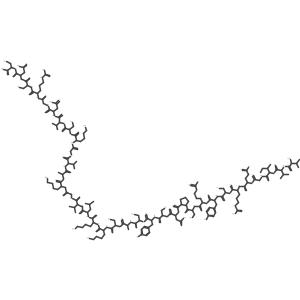 L-Cysteine, L-valyl-L-valyl-L-isoleucylglycyl-L-glutaminyl-L-arginyl-L-cysteinyl-L-tyrosyl-L-arginyl-L-seryl-L-prolyl-L-alpha-aspartyl-L-cysteinyl-L-tyrosyl-L-seryl-L-alanyl-L-cysteinyl-L-lysyl-L-lysyl-L-leucyl-L-valylglycyl-L-lysyl-L-alanyl-L-threonylglycyl-L-lysyl-L-cysteinyl-L-threonyl-L-asparaginylglycyl-L-arginyl-L-cysteinyl-L-alpha-aspartyl-结构式