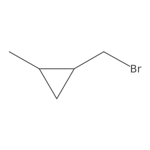 (1S,2R)-1-(Bromomethyl)-2-methylcyclopropane结构式