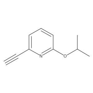 2-Ethynyl-6-(propan-2-yloxy)pyridine Structure