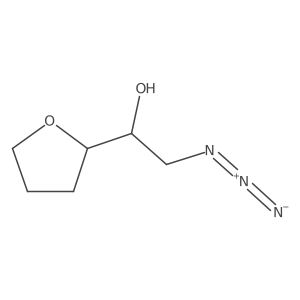 2-Azido-1-(oxolan-2-yl)ethan-1-ol Structure