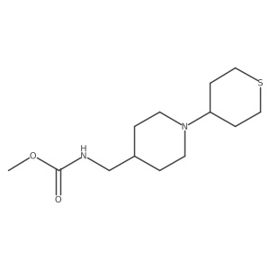 methyl ((1-(tetrahydro-2H-thiopyran-4-yl)piperidin-4-yl)methyl)carbamate Structure