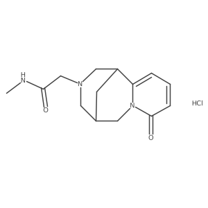 N-methyl-2-(8-oxo-5,6-dihydro-1H-1,5-methanopyrido[1,2-a][1,5]diazocin-3(2H,4H,8H)-yl)acetamide hydrochloride Structure
