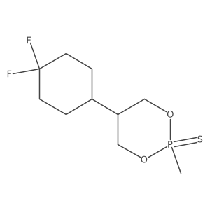 5-(4,4-Difluorocyclohexyl)-2-methyl-1,3,2lambda5-dioxaphosphinane-2-thione Structure