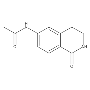 6-Acetylamino-3,4-dihydro-2h-isoquinolin-1-one结构式