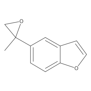 5-(2-Methyloxiran-2-yl)-1-benzofuran Structure