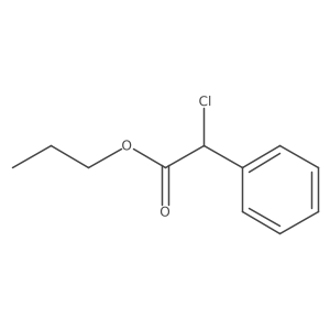 Propyl I+/--chlorobenzeneacetate结构式