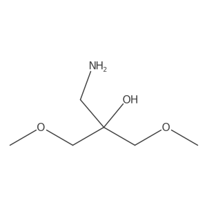 1-Amino-3-methoxy-2-(methoxymethyl)propan-2-ol结构式