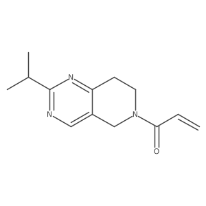 1-(2-Propan-2-yl-7,8-dihydro-5H-pyrido[4,3-d]pyrimidin-6-yl)prop-2-en-1-one Structure