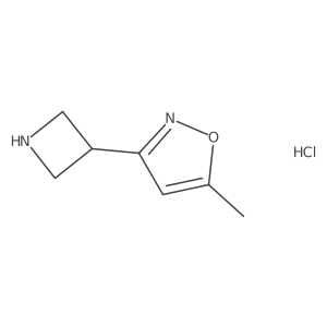 3-(Azetidin-3-yl)-5-methylisoxazole hydrochloride Structure