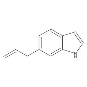 6-prop-2-enyl-1H-indole结构式