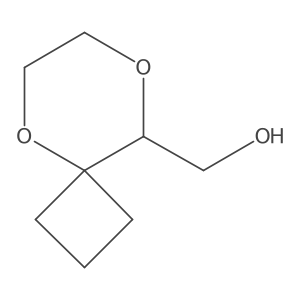 5,8-Dioxaspiro[3.5]nonan-9-ylmethanol结构式