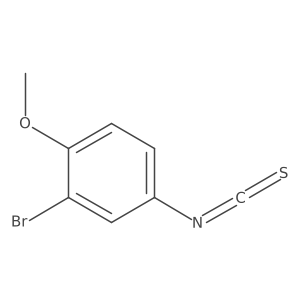 3-Bromo-4-methoxyphenyl Isothiocyanate Structure