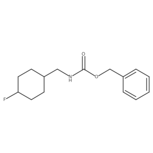 benzyl N-[(4-fluorocyclohexyl)methyl]carbamate结构式