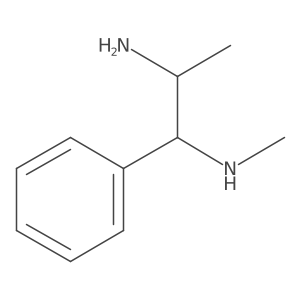 (2-Amino-1-phenylpropyl)(methyl)amine结构式