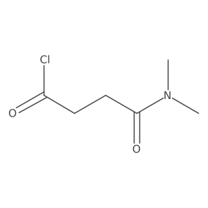 4-(Dimethylamino)-4-oxobutanoyl chloride结构式