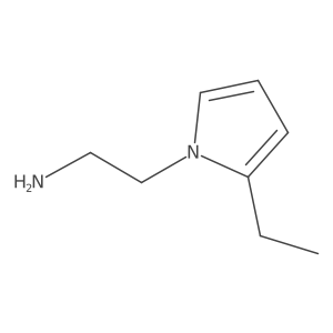 2-(2-Ethyl-1H-pyrrol-1-yl)ethanamine Structure