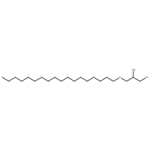 1-Propanol, 2-amino-3-(octadecyloxy)-, (S)-结构式