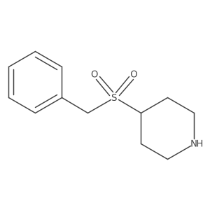 4-[(Phenylmethyl)sulfonyl]-piperidine结构式