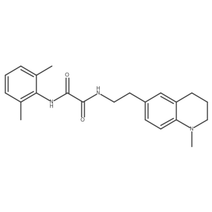 N1-(2,6-dimethylphenyl)-N2-(2-(1-methyl-1,2,3,4-tetrahydroquinolin-6-yl)ethyl)oxalamide Structure