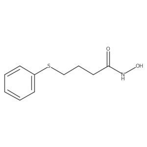 N-Hydroxy-4-(phenylthio)butanamide Structure