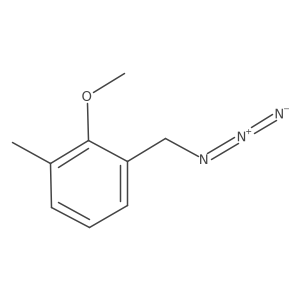 1-(Azidomethyl)-2-methoxy-3-methylbenzene结构式