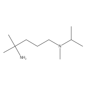 n1-Isopropyl-n1,4-dimethylpentane-1,4-diamine结构式