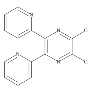 2,3-Dichloro-5,6-bis(pyridin-2-yl)pyrazine Structure